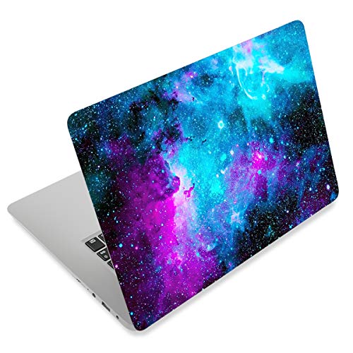 Laptop Skin Sticker Decal,12" 13" 13.3" 14" 15" 15.4" 15.6 inch Laptop Skin Sticker Cover Art Decal Protector Notebook PC (Galaxy) - color: Galaxy