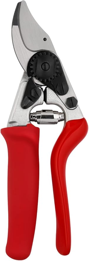 Felco F 15 Pruning Shears – 4.7" Garden Clippers with Rubber Grip & Anvil Blade | Hand Pruners for Gardening | Garden Tool Cutter with Forged Aluminum Handle, Lightweight Precision for Small Hands