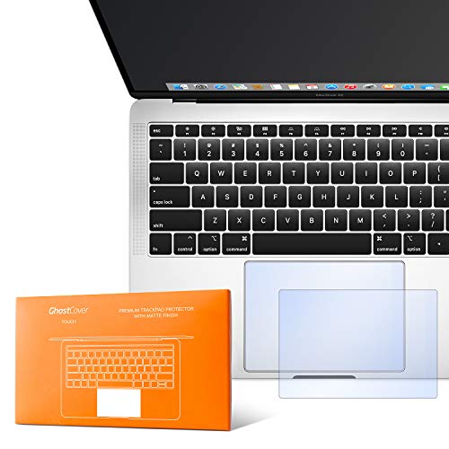 GhostCover Touch Premium Trackpad Protector Film with Matte Finish Compatible with MacBook Pro 16", 2026 2024 2023 2021 2019, M5 M4 M3 M2 M1 Pro/Max Intel, Matte Clear, 2 Pack - size: MacBook Pro 16" (2019+, M1-M5 Pro/Max, Intel)