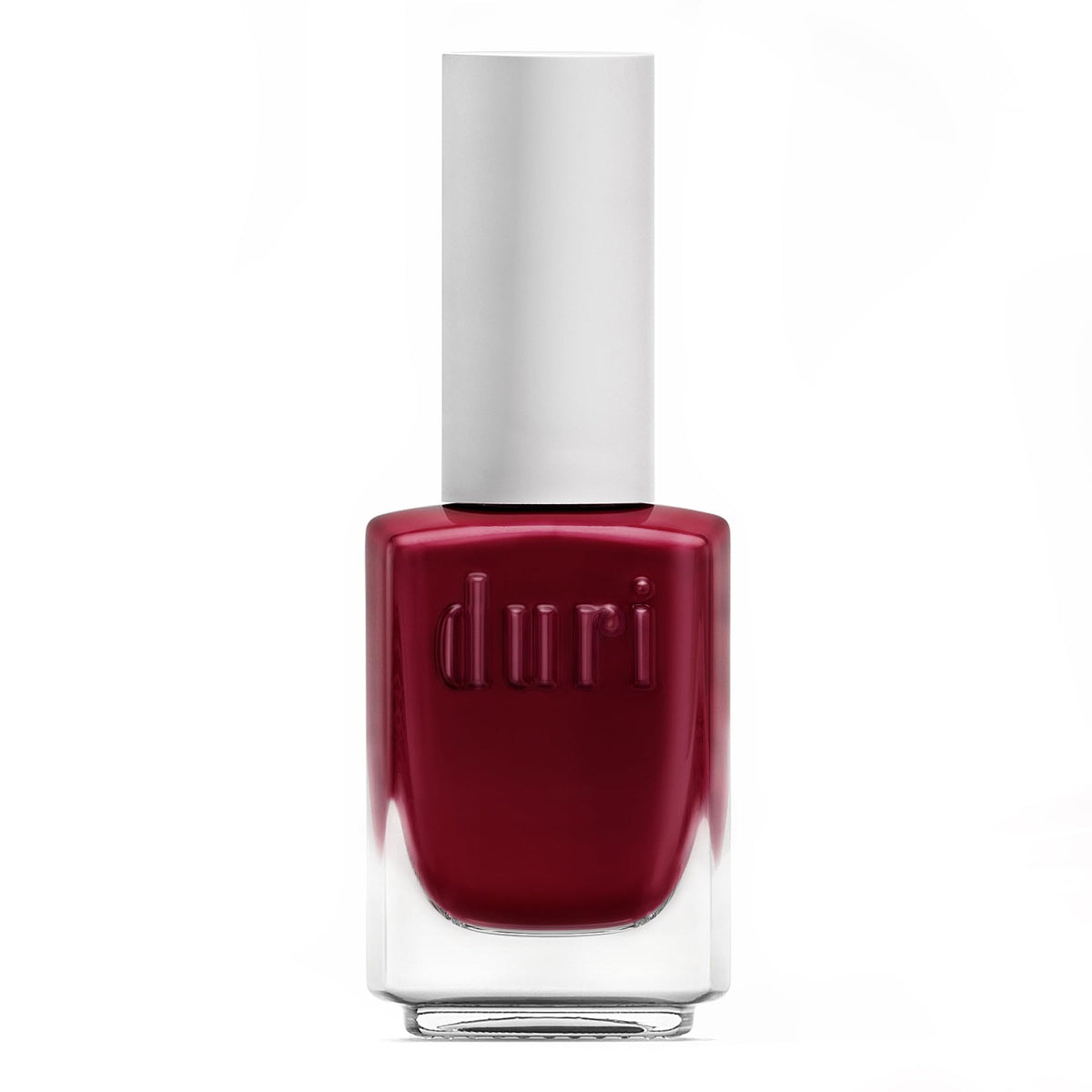 Duri Nail Polish, 730 Pisces, Burgundy Garnet Red, Full Coverage, Glossy Finish, 0.45 Fl Oz