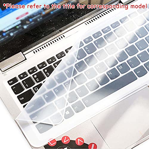 2 Pack Keyboard Cover Skin Protector, compatible with SUS ZenBook Pro Duo 15 OLED UX582 UX582LR 15.6" Silicone Keyboard Film （ Not Tempered Glass Screen Protectors/Not Case）