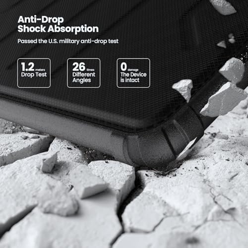 Nillkin Bumper Frosted 15.4in Laptop Sleeve Shockproof Hard Protective Case | Inner Microfiber Fleece, Matte Transparent, Waterproof, EVA Computer Sleeve for MacBook, HP, Dell, Lenovo, Acer - size: 15.4 inch