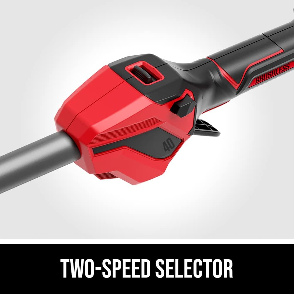 SKIL PWR CORE 40 Brushless 40V 15'' String Trimmer Kit with Smart Load Includes 2.5Ah Battery and Auto PWR Jump Charger- LT4832C-11