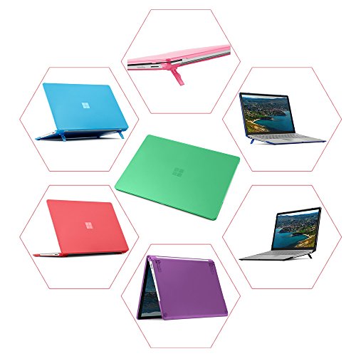 mCover Case Compatible for 13.5" Microsoft Surface Laptop (5/4 / 3/2 / 1) with Alcantara Keyboard ONLY (NOT Compatible with Surface Book and Tablet) - Black - color: Black