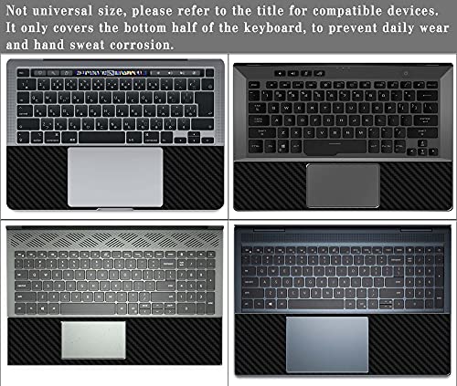 2 Pack Keyboard TouchPad Film Protector, compatible with Dospara DX-C3 15.6" Black Carbon TPU Trackpad Guard Cover Skin (Not Tempered Glass Screen Protectors) new version