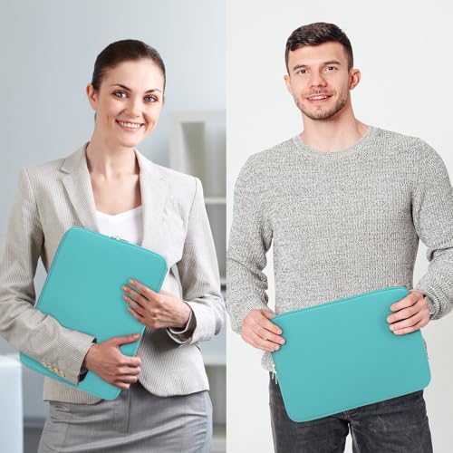 RAINYEAR 13.3 Inch Laptop Sleeve Case Padded Carrying Bag, Blue | Slim Protective Soft Zipper Computer Cover for 13.3 Inch Notebook Computer Chromebook 14 inch MacBook Pro/Max M1 M2 M3 M4 M5 - color: Blue, size: 13"-13.3"