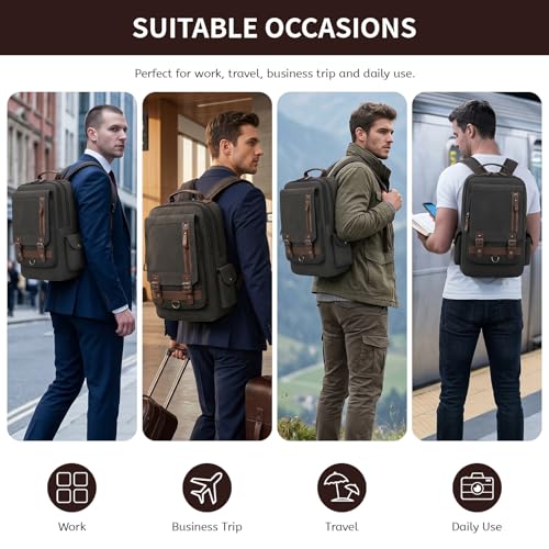 mygreen Canvas Cross Body Messenger Bag Shoulder Sling Backpack Travel Rucksack - color: Black Xl-zipper Shoulder, size: X-Large