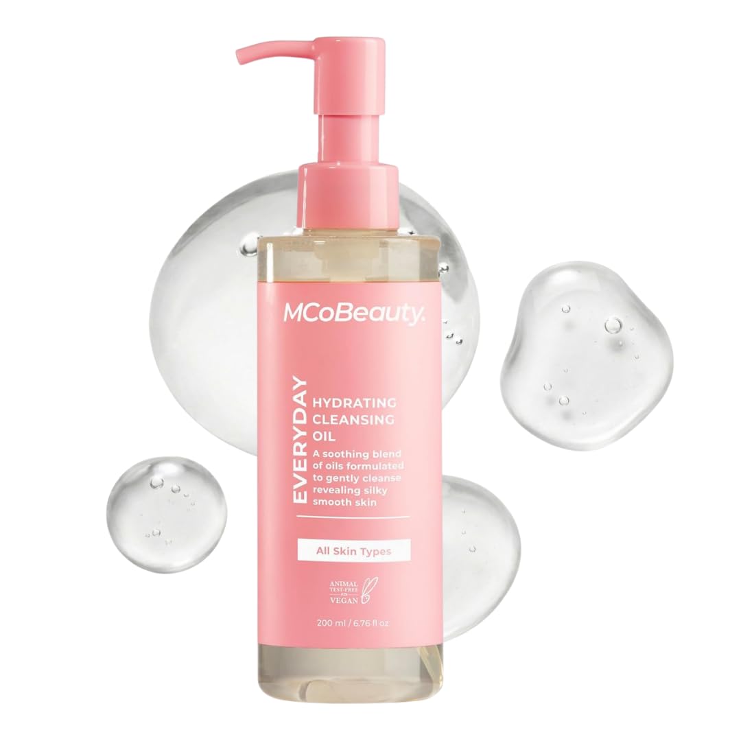 MCoBeauty Everyday Hydrating Cleansing Oil - Makeup Remover Face Cleanser
