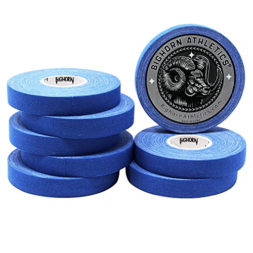 Bighorn Athletics Jiu-Jitsu Finger Tape, 0.5-Inch x 45-feet, 24 Rolls, Blue, White & Nude