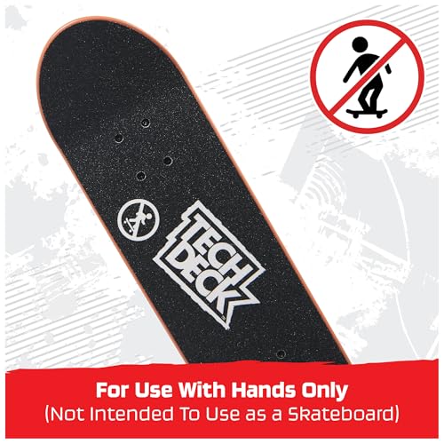 TECH DECK DGK Handboard, Authentic Mini Skateboard | 9x Larger than a Fingerboard, Hands Only, Authentic Graphics, Die-Cast Trucks, Skateboard Gifts for Kids & Collectors Ages 6+ - style: DGK