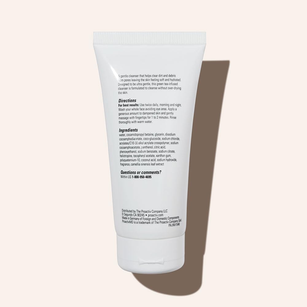 ProactivMD Ultra Gentle Face Cleanser, Sensitive Skin Formula, 6 Fl Oz
