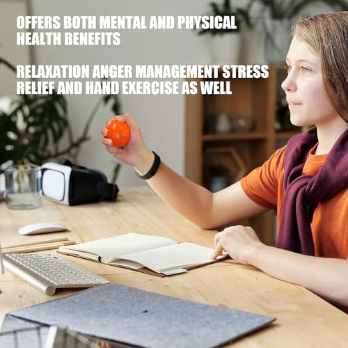 KDG Motivational Stress Balls(4 Pack) for Kids and Adults,Stress Relief Ball with Quetos to Rrelieve Anxiety and Manage Anger - color: 4 Pack