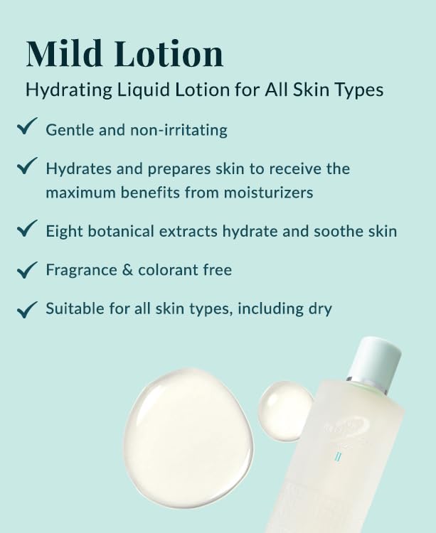 DHC Mild Lotion II, Ultra Hydrating Face Toner, Dry Skin, Alcohol-Free, 4oz