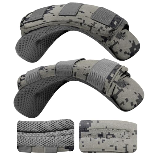 ZINZ 2-Pack Universal Wide Shoulder Pad with Ultra Thick Cushion for Bag Luggage Backpack Bag Crossbody - color: CA01FL01