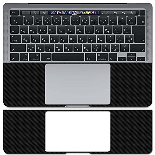Puccy 2 Pack Film Protector, compatible with ASUS TUF Gaming A14 FA401 FA401WV 14" laptop Carbon Fiber Keyboard TouchPad Trackpad Guard Cover Skin (Not Tempered Glass Screen Protectors)