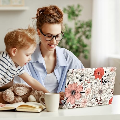 Laptop Skin Decal HP 15.6" - Botanical, Laptop Cover Sticker, No Cutting Required, No Bubble, Waterproof, Scratch Resistant - Including Wide Screen and Wrist Pad - size: 15.6 inch