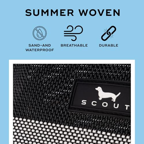 SCOUT Go Getter Pouch- Water-Resistant, Toiletry Bag - Baja Black | Features a convenient finger loop and zips closed. Folds flat, and easily wipes clean. Perfect for the beach and pool - color: Baja Black
