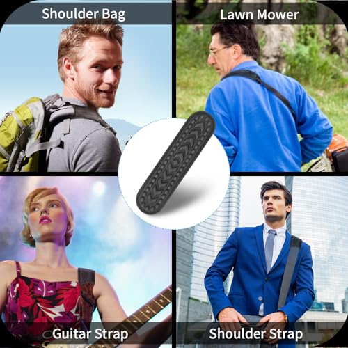 FIEIL 2 Pack Breathable Universal Shoulder Pad, 3D Cushion Air Backpack Strap Pads, for Shoulder Bags, Detachable Shoulder Strap Pad Pads Help Relieve Shoulder Pain(3D Air Cushion-Sapphire Blue) - size: 2 Pack 3D Air Cushion-Sapphire Blue