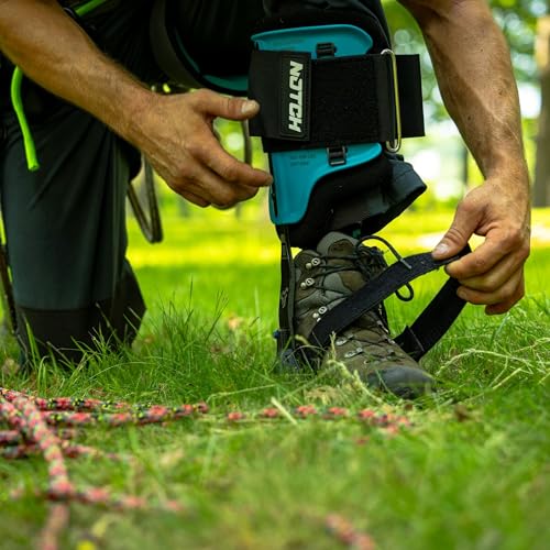 Notch Steel Climbers Ergonomic Gaffs 20+ Cuff Adjustment Points - size: Short (Pole Gaffs)