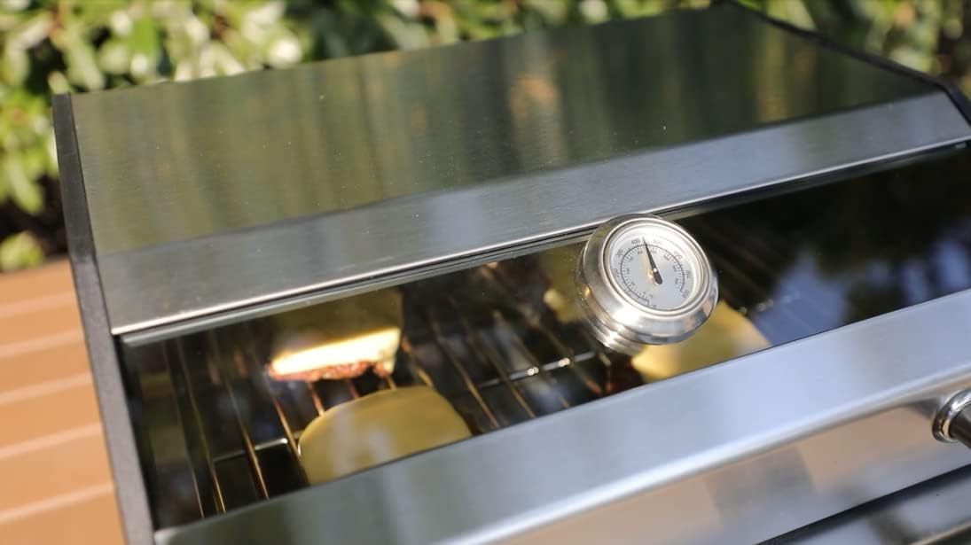 Monument Grills Clearview® 2-Burner Tabletop Propane Gas Grill for Outdoor Portable Camping Cooking with BBQ Cover(2 items)