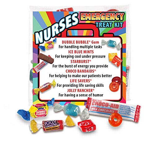 Nurses Emergency Treat Kits Fun Staff Survival Kits for National Nurses Week Gifts (12-Pack)