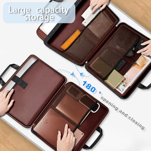 Slim Expandable Laptop Case 15.6 Inch Sleeve Upgraded Protective Durable Recycled Carrying Case Compatible with MacBook 15" & 16" and Most 15" 15.6" 16" Notebook,B01K01 - color: B01k01, size: 15.6"