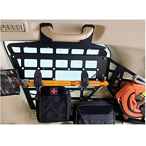 ITrims Storage Molle Panel Modular Buckle Hooks for Vehicle SUV Car Accessories Interior Trunk Organizer Shelf Luggage Storage Carrier Hanging Boards Fastener 4Pcs - style: D