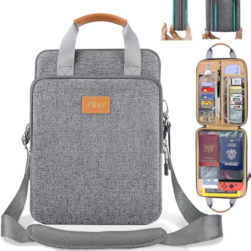 Laptop Case 12.9 13 Shoulder Bag, Expandable Handbag with Valuables Compartment Compatible with MacBook Air/Pro/Neo 13" M5/M4/M3/M2/M1, iPad 12.9/13/11, Water-Resistant & Shockproof,D01G01 - color: D01g01, size: 13"