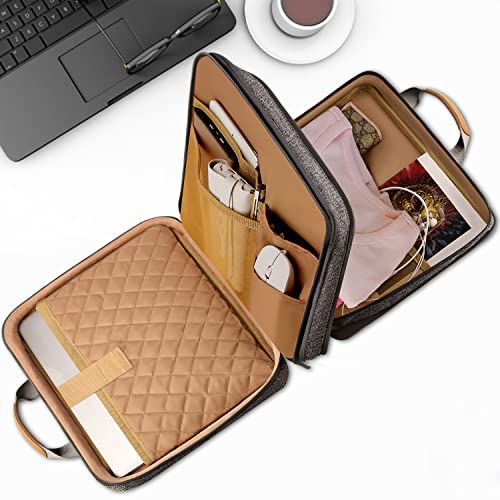 Slim Expandable Laptop Case 15.6 Inch Sleeve Upgraded Protective Durable Recycled Carrying Case Compatible with MacBook 15" & 16" and Most 15" 15.6" 16" Notebook,D01G01 - color: D01g01, size: 15.6"