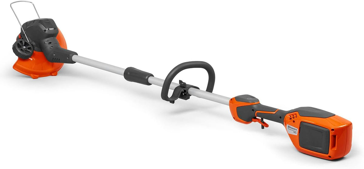 Husqvarna 110iL FLXi Cordless Grass Trimmer and Edger, Attachment Capable Battery Weed Trimmer with 4 Ah Battery and Charger Included, Extension Pole for Longer Reach