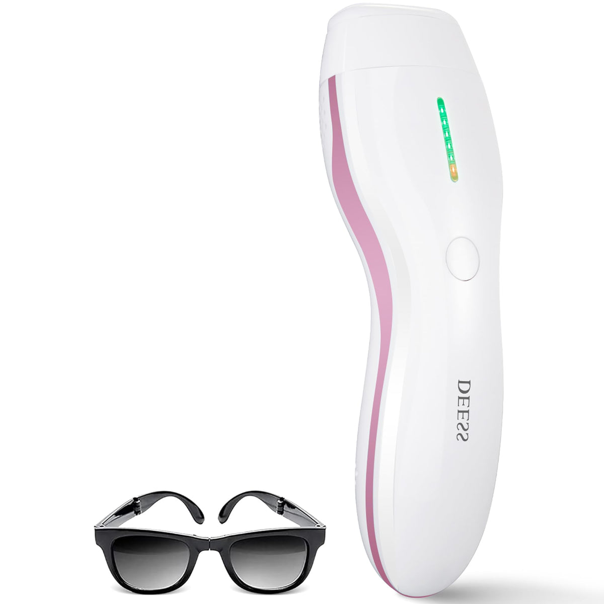 Deess Ipl Hair Removal Device, Gp589 Unlimited Flashes Laser Hair Removal For Women & Men, Long-Lasting Result & Safe, At-Home H