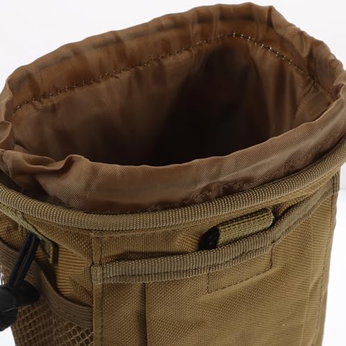 Lightweight Outdoor Utility Pouch Multipurpose Fanny Pack with Drawstring Chalk Holder Adjustable Waist Pouch for Hiking and Outdoor Activities Made of Sturdy Oxford Cloth