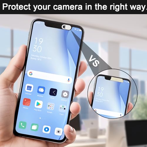 Privacy Cover Slider Stickers for Laptop Tablet Phone Front Area Adhesive Tabs for Office Study Meeting Device Use 1.0 x 0.4 Inch(white,5 PCS) - color: White-5 PCS