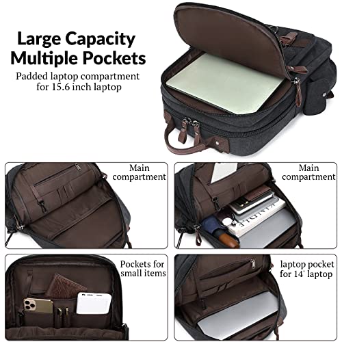 mygreen Canvas Cross Body Messenger Bag Shoulder Sling Backpack Travel Rucksack - color: Coffee-xl, size: X-Large