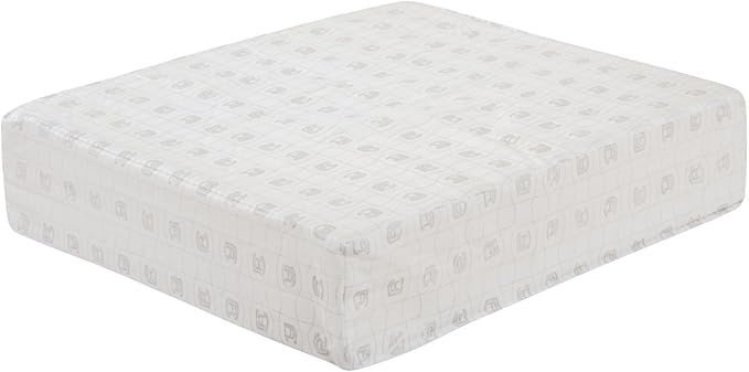 Classic Accessories Montlake Water-Resistant 23 x 20 x 4 Inch Patio Lounge Back Cushion, Heather Indigo Blue, Outdoor Loveseat Cushions