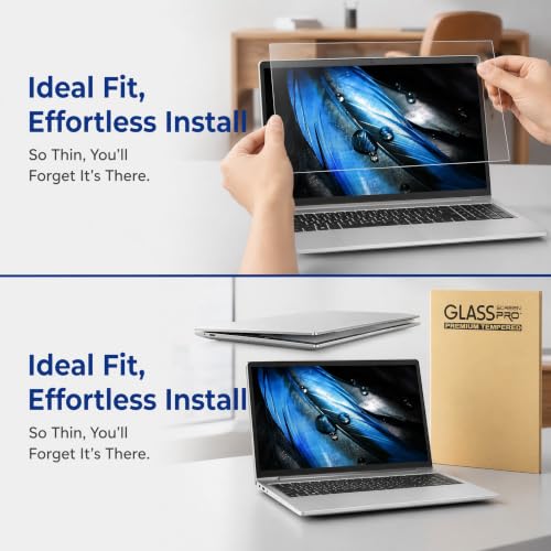 2-Pack 9H Tempered Glass Screen Protector for Dell 14 Plus, Dell Pro 14, Dell Pro 14 Plus, Dell Pro Max 14-Inch Laptop, HD-Ultra Clear, Anti-Scratch -(Note: Not suitable for the 2-in-1 Version.) - color: Tempered Glass