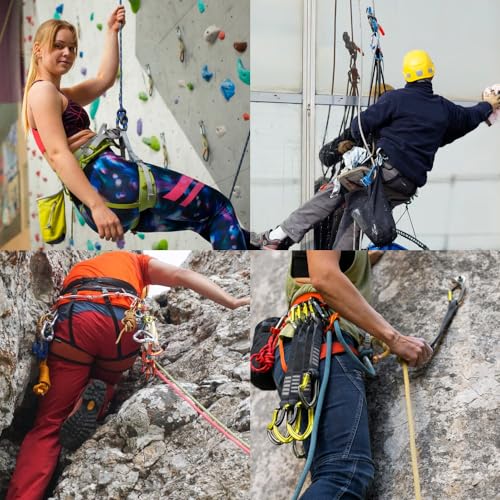 Climbing Holds Anchor Set - 6 PCS - Stainless Steel Bolt Hanger and Bolt Heavy Duty Climbing Holds Weight 2500KG for Indoor Outdoor Climb Train - size: 12MM