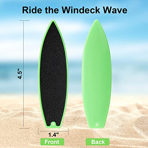 4 Pack Finger Surfboard for Car Ride - 1.4" x 4.5" Pro Air Fingerboard, Fun Keepsake Toy Gifts for Teens, Ideal Birthday & Travel Stocking St - color: Blue Green Yellow and Red