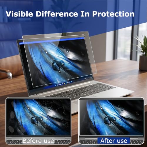 2-Pack 9H Tempered Glass Screen Protector for Dell 14 Plus, Dell Pro 14, Dell Pro 14 Plus, Dell Pro Max 14-Inch Laptop, HD-Ultra Clear, Anti-Scratch -(Note: Not suitable for the 2-in-1 Version.) - color: Tempered Glass
