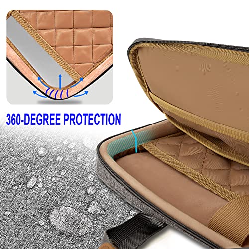Slim Expandable Laptop Case 15.6 Inch Sleeve Upgraded Protective Durable Recycled Carrying Case Compatible with MacBook 15" & 16" and Most 15" 15.6" 16" Notebook,D01G01 - color: D01g01, size: 15.6"