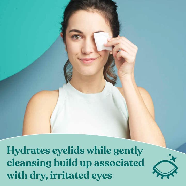 Biotrue Micellar Eyelid Cleansing Wipes, Fragrance-Free, 30 Wipes