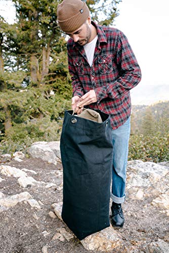 Stansport Deluxe Duffel Bag with Shoulder Strap - color: Black, size: 36" X 10" X 10"