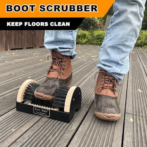 Boot Scrubber - Outdoor Heavy Duty Boot Scraper Brush & Shoe Mud Cleaner | Outdoor heavy-duty boot scrubber . Quickly removes mud, snow and debris from boots and shoes. Durable all-weather design. - color: Boot Scraper