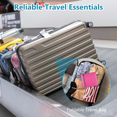 60L Duffle Bag with Shoes Compartment - Foldable&Large Capacity Travel Duffel Bags, Lightweight & Water-Resistant Gym Bag - Rose - color: 60L-Rose