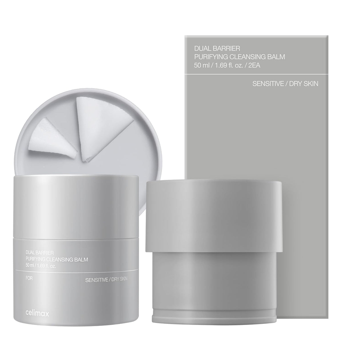 celimax Dual Barrier Purifying Cleansing Balm 1.69 fl.oz x 2