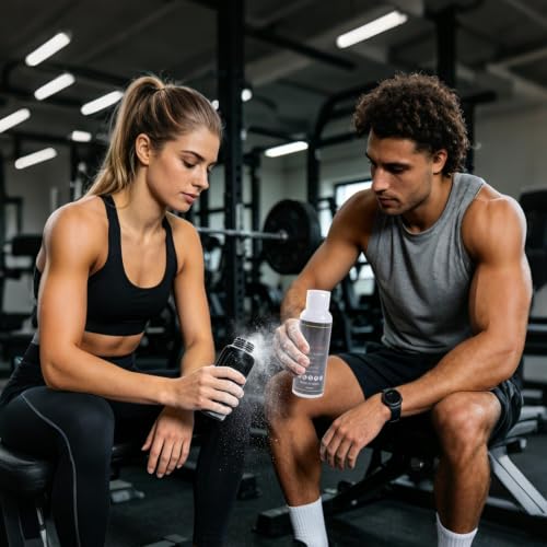 Workout Chalk for Hands Fast Drying Anti-Slip Hand Powder | Weightlifting Anti-Skid Chalk for Rock Climbing Badminton Weightlifting Gymnastics Fitness Tennis Golf - color: White
