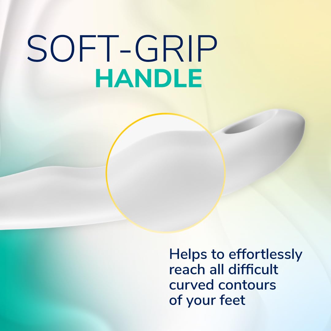 Dr. Scholl's Foot Callus Remover, Nano Glass Foot File, Soft Smooth Feet