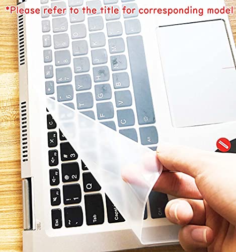 2 Pack Keyboard Cover Skin Protector, compatible with SUS ZenBook Pro Duo 15 OLED UX582 UX582LR 15.6" Silicone Keyboard Film （ Not Tempered Glass Screen Protectors/Not Case）