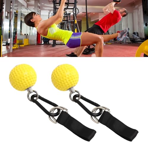 1 Pair Climbing Training Grip Balls with Straps, Pull Up Grips for Hand and Muscle Strength Training, PU Slip-Resistant Material, Indoor/Outdoor Horizontal Bar Use