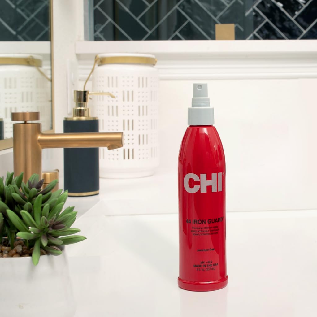 CHI 44 Iron Guard Thermal Protection Spray for Hair, 8 Oz